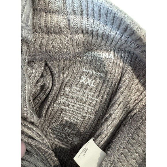 New Women's Sonoma Goods Pajama Rib Tank Top And Pajama Shorts Sleep Set L/XXL - Picture 11 of 15